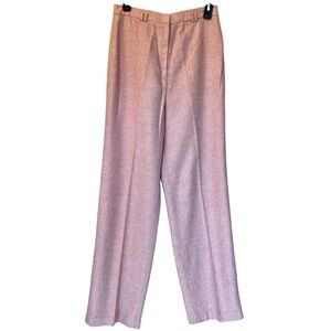 College Town Vintage Pink High Waisted Wide Leg Trousers Sz 13/14